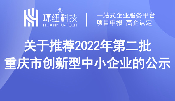 開州區(qū)關于2022年創(chuàng)新型中小企業(yè)認定結(jié)果公示