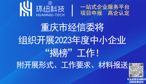 重慶中小企業(yè)揭榜申請(qǐng)